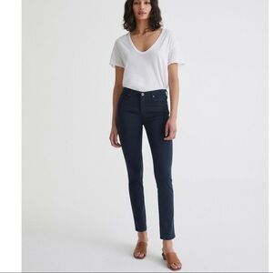 AG The Prima Cigarette Leg Skinny Jeans in Midnight Navy Size 28
